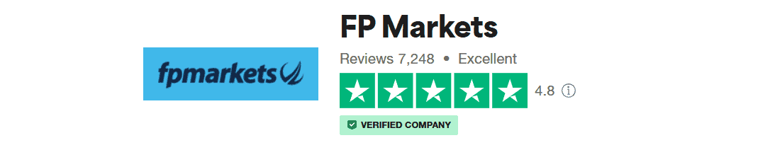 Puntuación de reseñas de FP Markets en Trustpilot