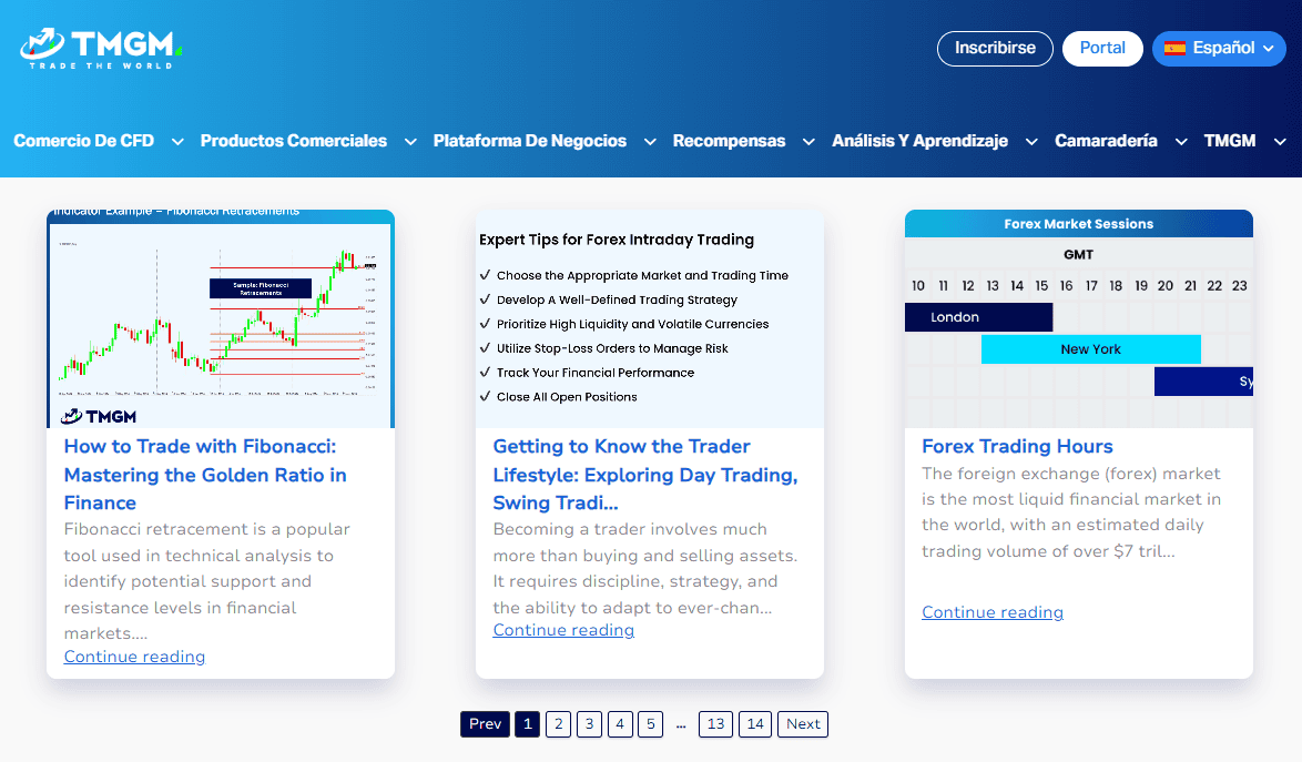 TMGM Academia de Trading