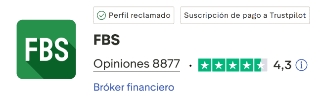 FBS TrustPilot Score