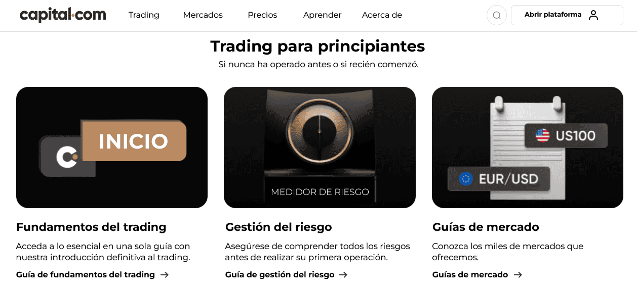 capital-com Investigación y educación