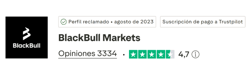 BlackBull Markets Trustpilot