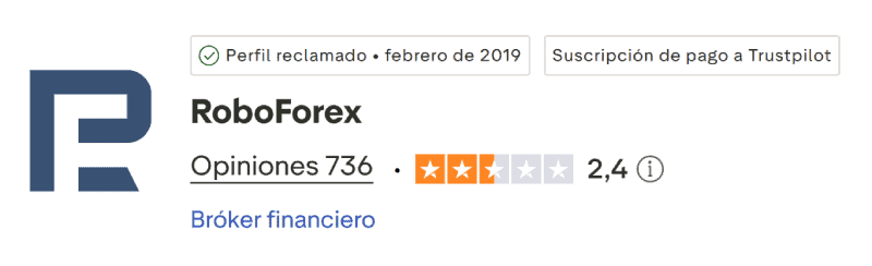 RoboForex-Trustpilot