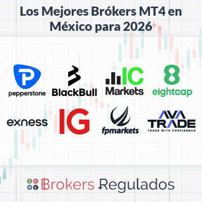 los mejores brokers mt4 en mexico para 2026